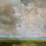 Andreas Homberg, Am Haff, 2021, Öl/Lw, 60x70cm